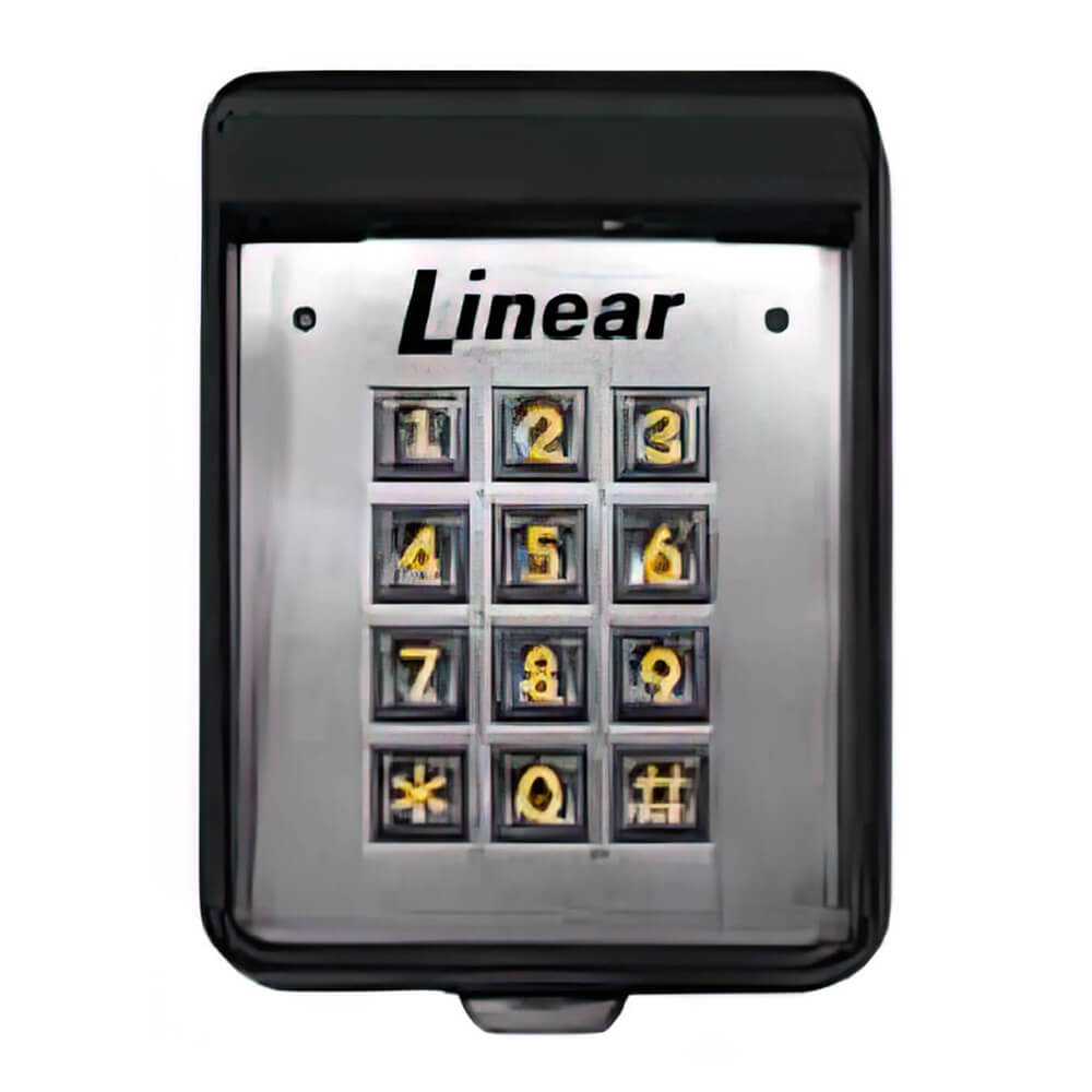 driveway gate entry keypad 