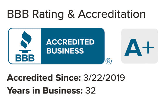 better business bureau accredited A+ score