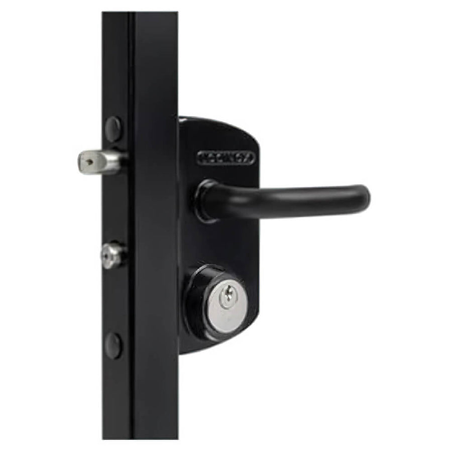 metal locking latch with handle to use with metal gate