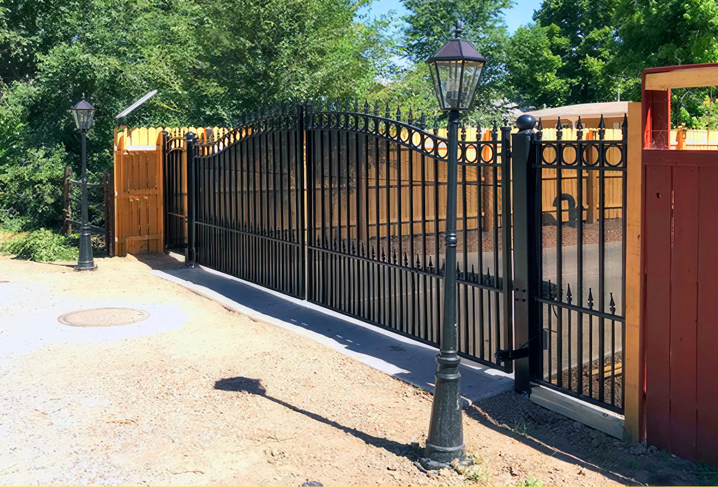 Solar Powered Gate Opener | Solar Gates for Driveways